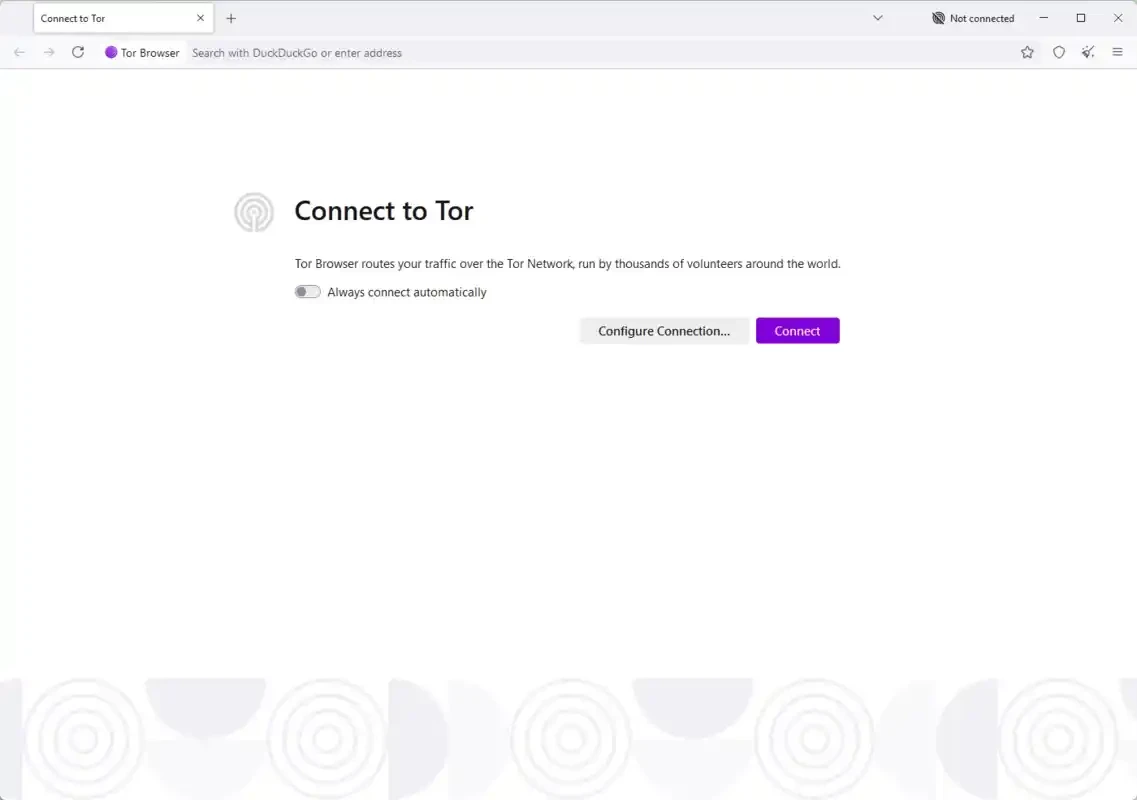 Tor Browser — لقطة شاشة 2